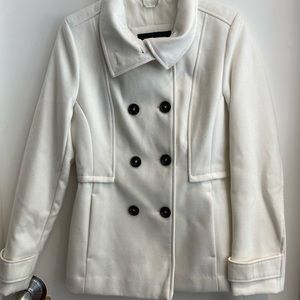 NWT black rivet coat | Wilson leather